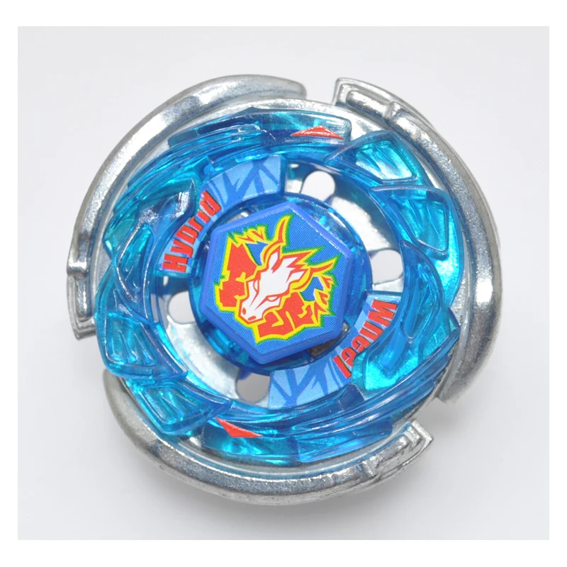Metal Battle Fusion Top BB28 SPEGASIS 105RF Hybrid Wheel BEY Launcher Spinning Top Toy