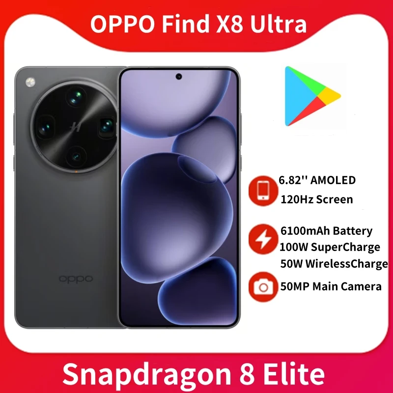 OPPO Find X8 Ultra 5G スマートフォン Snapdragon 8 Elite 6.82