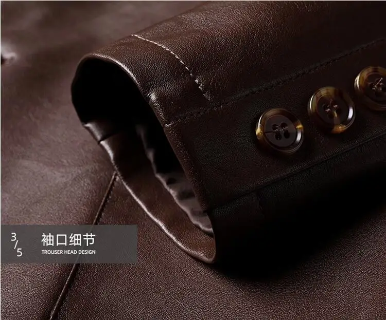 Sa53afd649ee647d384e4bb988f9e5e03n Brand Pu Leather Jacket Men Autumn Winter Casual Men's Jackets Solid Clothes Soft Motorcycle Outerwear Masculinas M-3XL Mallzona