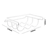 Creative Home Furnishing Accessories Beer Bottle Fridge Organizer Wine Display Shelf Holder Hook Refrigerator Storage Rack 6