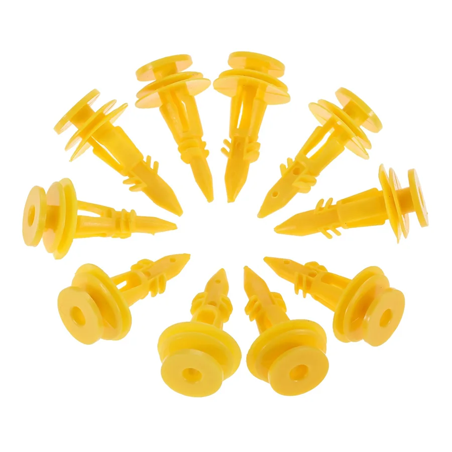 10Pcs Car Tail Door Panel Clip Fastener Return Rivetti Per Wj Jeep Grand Cherokee Laredo Chrysler 6507686-Aa 6502991