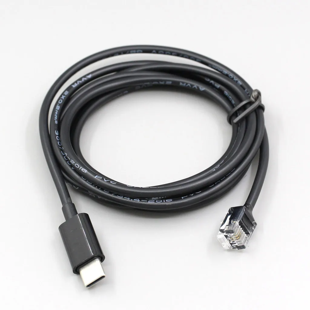 

150cm 300cm RJ11 Power Cable Type C Port (PD QC3.0) For V1 Uniden R4 R7 R8 Escort Redline Max360 C Radar Detector LN008107
