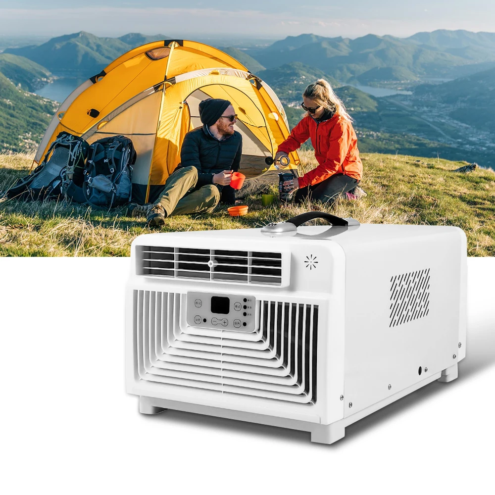 

Treeligo Portable Air Conditioner Camper Freon Air Conditioning Mini 12V24V Caravan Air Conditioners for Car Tent RV Truck