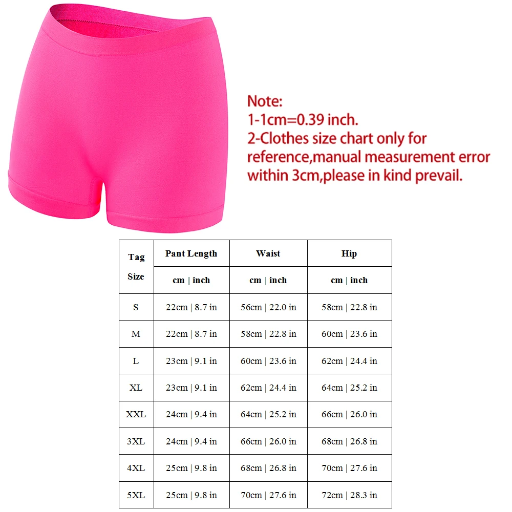 Ladies Workout Seamless Ice Silk Solid Biker Shorts Boxer Short Leggings Sports Yoga Pants Women's Shorts Panties