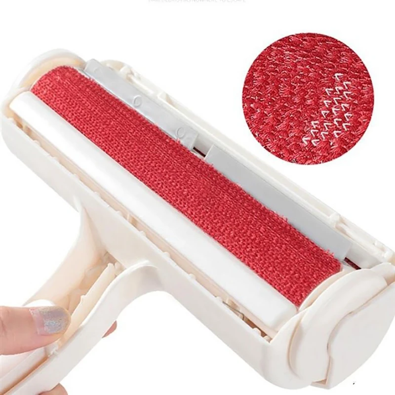 Pet Hair Removal Roller Brush – Fur Cleaning Tool for Couch, Car, Clothing & Carpets