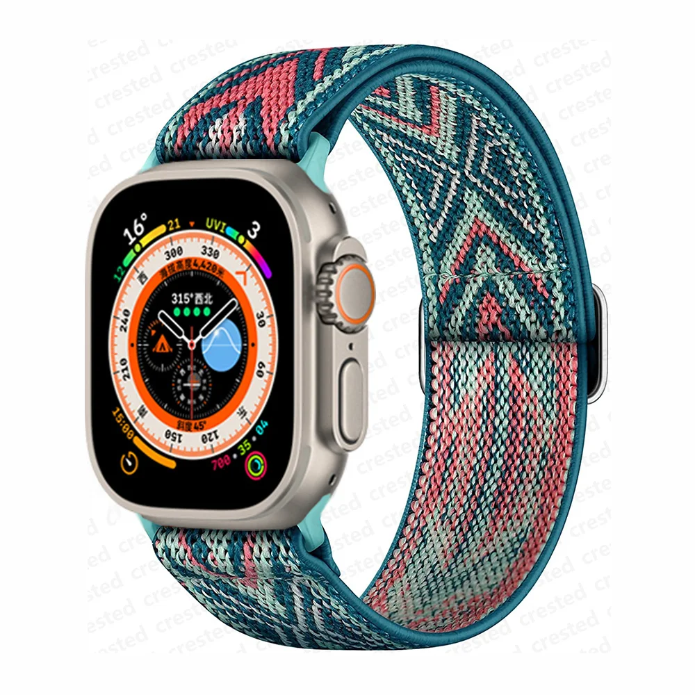 Durable Nylon Elastic Watch Strap Bracelet