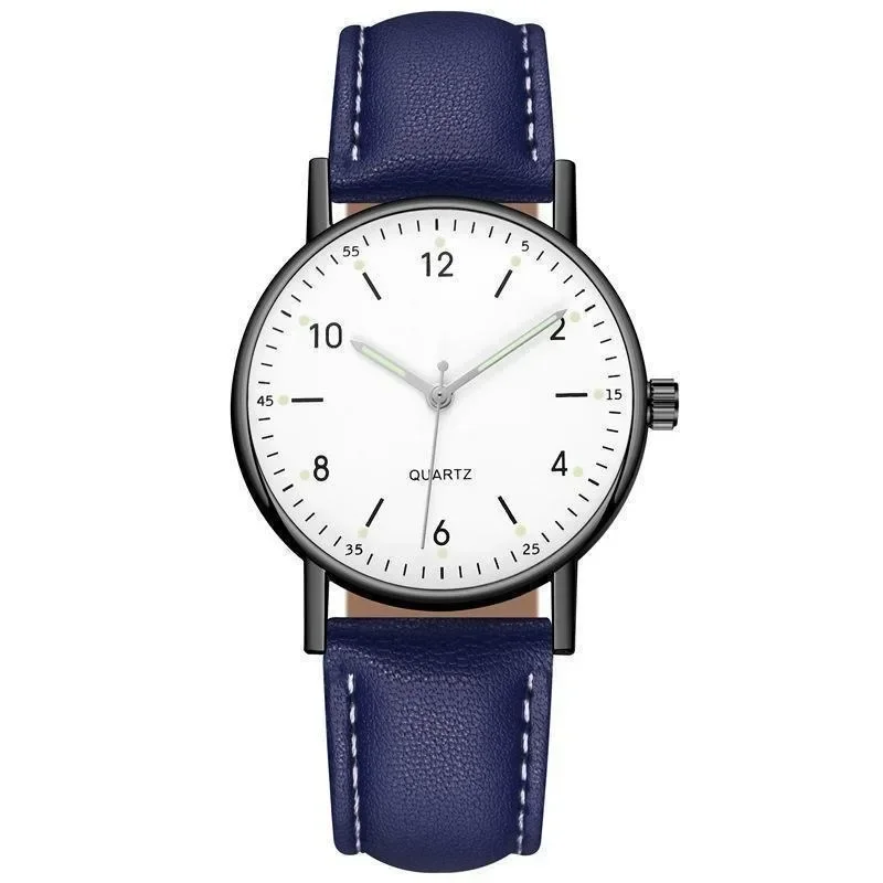 New Fashion Women Watches Luminous Watch Ladies Leather Belt Watch Simple Digital Quartz Watches Reloj Mujer 5