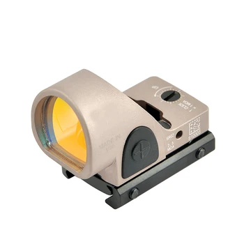 SRO Mini RMR Red Dot Sight Collimator Rifle Reflex Sight Scope fit 20mm Weaver Rail For Airsoft Hunting Rifle 5