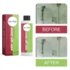 Bathroom Glass Cleaner Shower Door Water Spot Remover Hard Water Stain Remover Bathtub Scale Cleaner Wash Basin Descaling Liquid 1