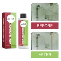 Bathroom Glass Cleaner Shower Door Water Spot Remover Hard Water Stain Remover Bathtub Scale Cleaner Wash Basin Descaling Liquid 1