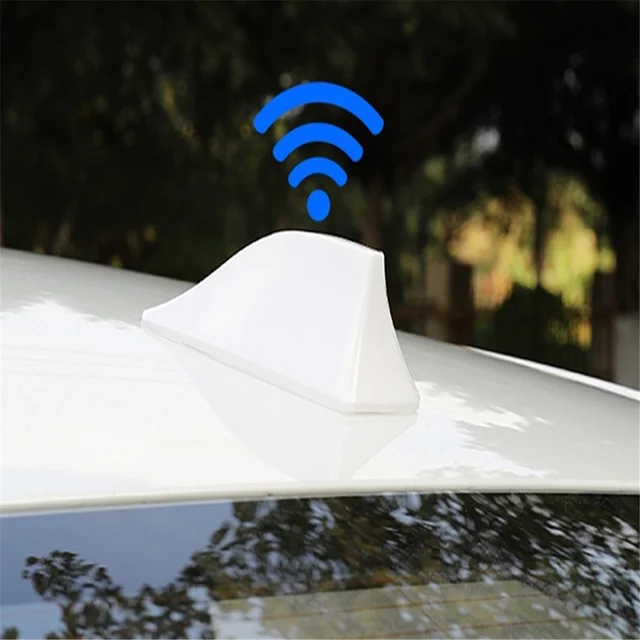 Antena de techo para coche, aleta de tiburón para Ford Focus 2 3 1 Fiesta Mondeo MK4 MK 4 Transit Fusion Kuga Ranger Mustang Ecosport Explorer - Imagen 5