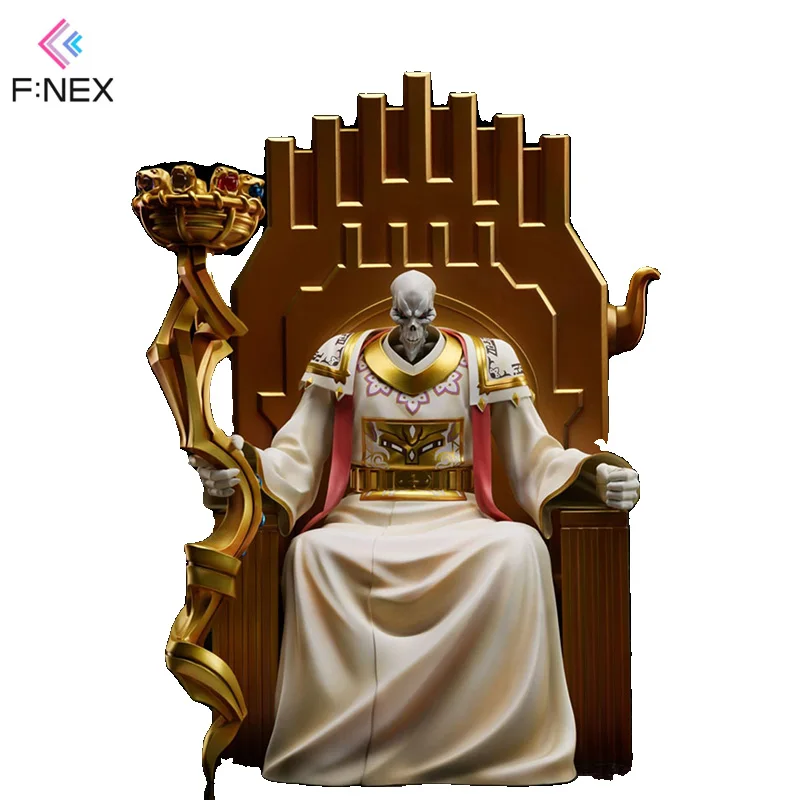 

In Stock F:nex Overlord Ainz Ooal Gown Original Genuine New Anime Figure Model Toys for Boys Action Figures Collection Doll Pvc