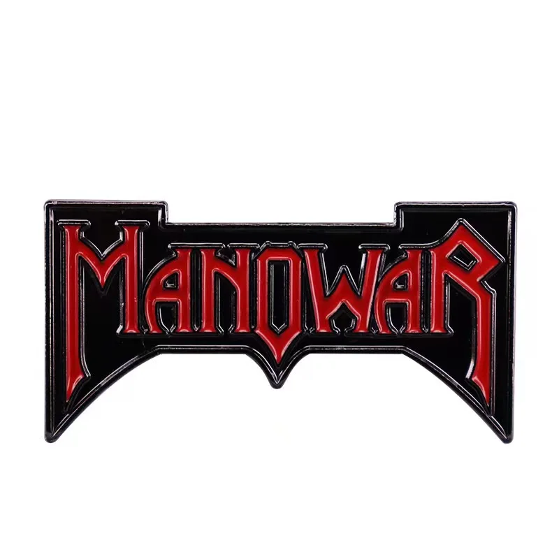 Pop Rock Jewelry Classic Music Band Logo Enamel Pin - Unique Fan Collection Badge Gift Accessories Wholesale