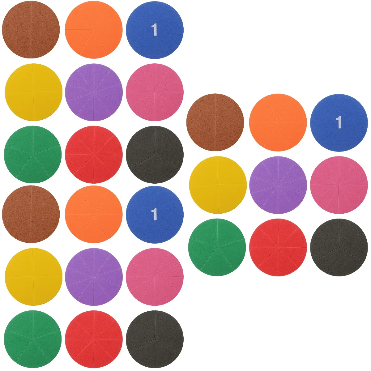 

3 Sets Wafer Demonstrator Primary School Childrens Toys Early Learning Eva Cognition