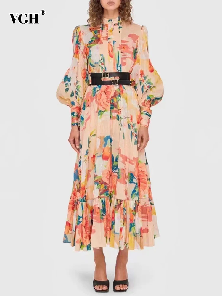 vgh-robe-mi-longue-a-imprime-floral-pour-femme-col-montant-manches-lanterne-ceinture-patchwork-ligne-a-vetements-de-mode-feminins-nouveau-2022