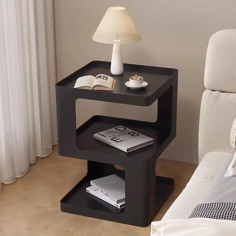 Storage Comodino Moderno Comodino Nordic Home Black Storage Night Table Nordic Living Room Comoda Pra Quarto Decoration