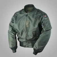 Reproduction USAF L-2B Flight Jacket Men's Military Lightweight Windbreaker 1