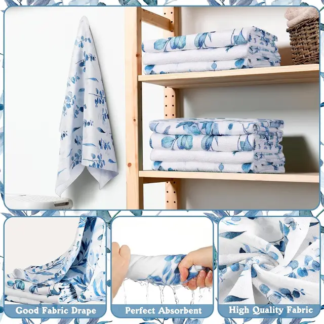 Leaves Bathroom Shower Set 4