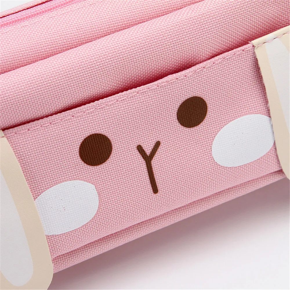 Kawaii Pencil Case Girls Pencil Box Large Capacity Stationery Pouch Cute  Korean Pencil Pouch Student Office School Cosmetic Bag - AliExpress