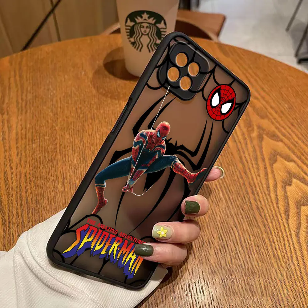Funda mate para OPPO A97 A96 A95 A94 A93 A92 A92S A78 A74 A73 A72 A57 A55 A54 A53 A17 4G 5G Funda genial Marvel'S Spider-Man
