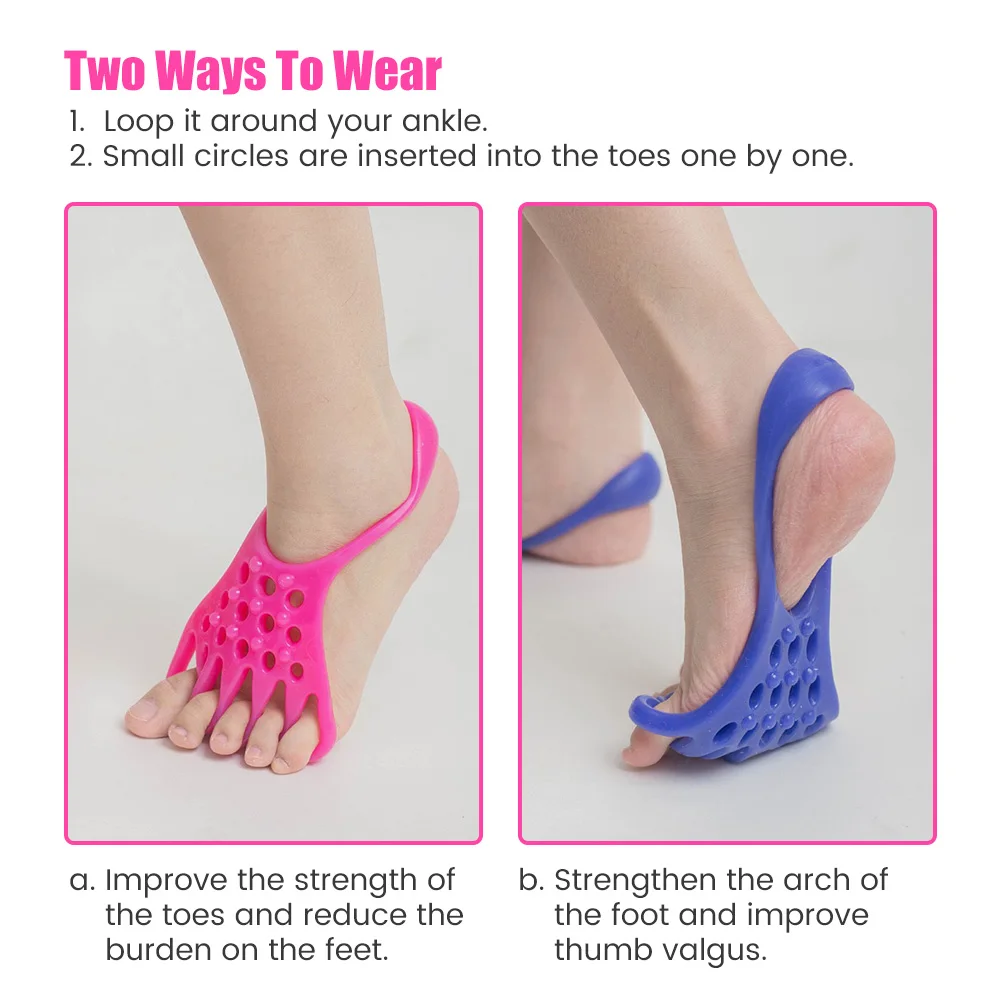 Belt Toe Valgus Corrector Toe Exercise Protect Muscle Foot Stretching Belt Yoga