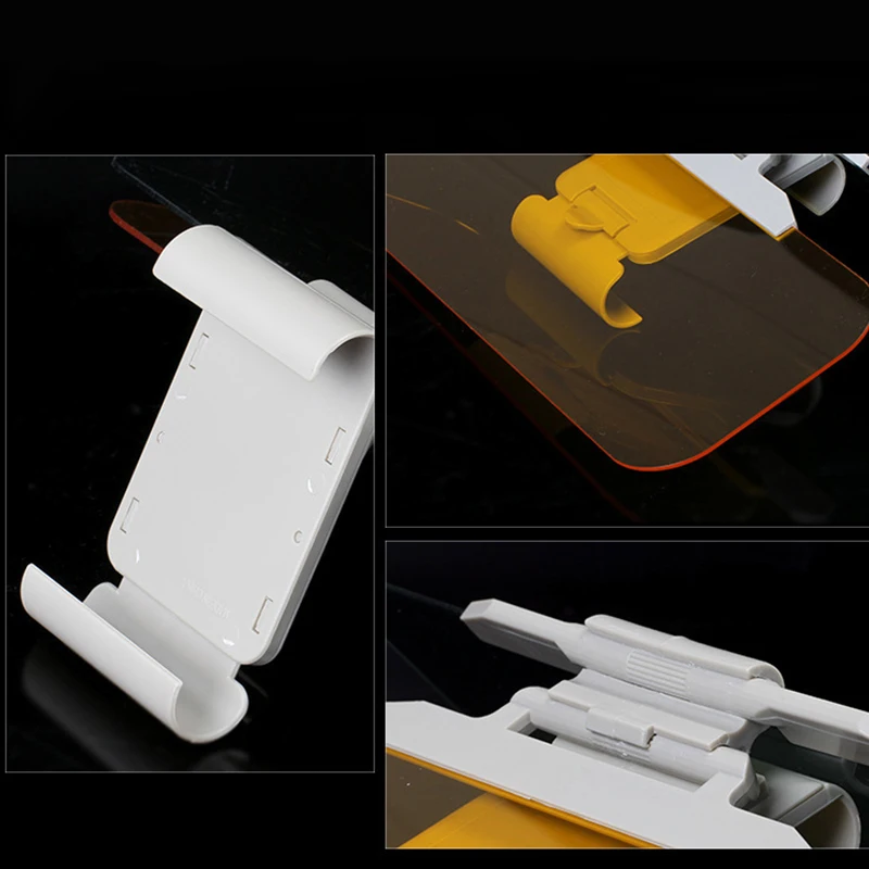 Visiera Parasole Per Auto Hd Anti Luce Solare Occhiali Abbaglianti Day Night Vision Specchio Da Guida Uv Fold Flip Down Clear View Per Honda Car