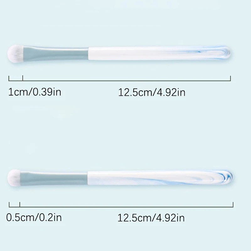 【12PCS 메이크업 브러쉬 세트 울트라 소프트 파우더 메이크업 도구 초보자용 포인트 블러쉬 브러쉬 컨실러 브러쉬 나이프 엣지 아이라이너 브러쉬】