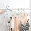 5pcs Clothes Hanger Household Hanger Non-slip Plastic Hanger Multifunctional Seamless Hanging Organizer for Clothes Hangers 3