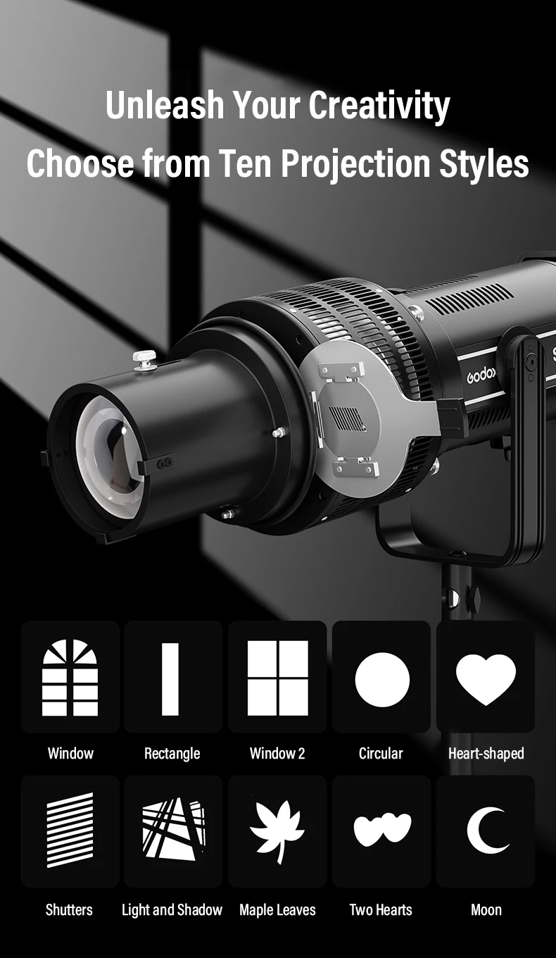 2025 New Bowens Mount Flash Snoot Conical Lens Video Artist Modelling Shape Phot