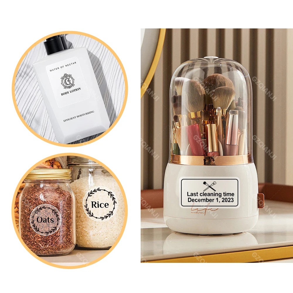 Niimbot B1 B21 B203 B3S Thermal Label Printer Transparent Paper Stickers Waterproof Cartoons Self-adhesive for Labelling Maker