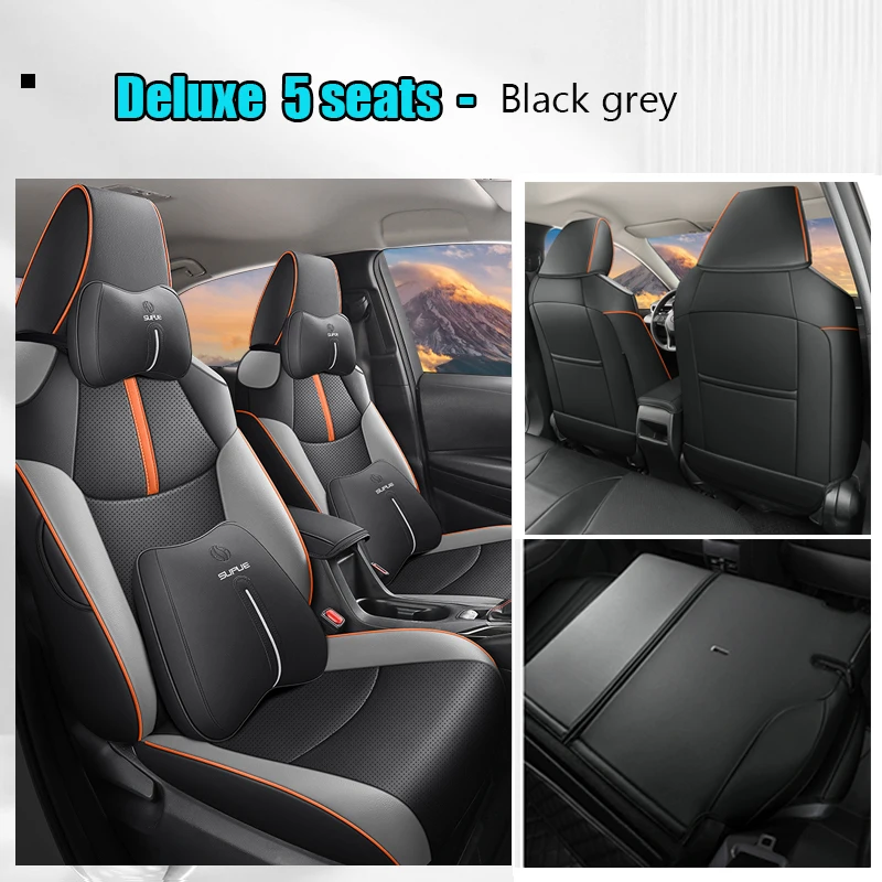thumbnail image 1 of Funda de asiento de coche de cobertura total, ajuste personalizado para Toyota Corolla Cross SUV 2021-2024, protector de cojín de asiento, accesorios interiores de automóvil, 1 of 5