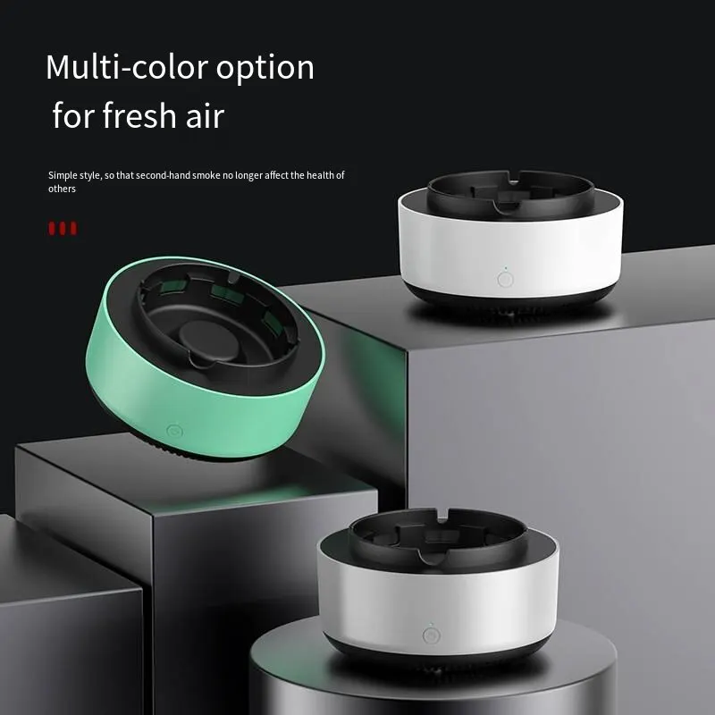 Air Purifier Ashtray Intelligent Passive Smoking Removal Multi Filtration Indoor
