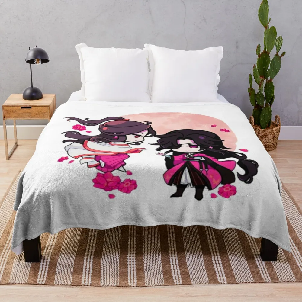 Heaven Official's Blessing Throw Blanket decorative heavy to sleep Decorative Throw Blankets