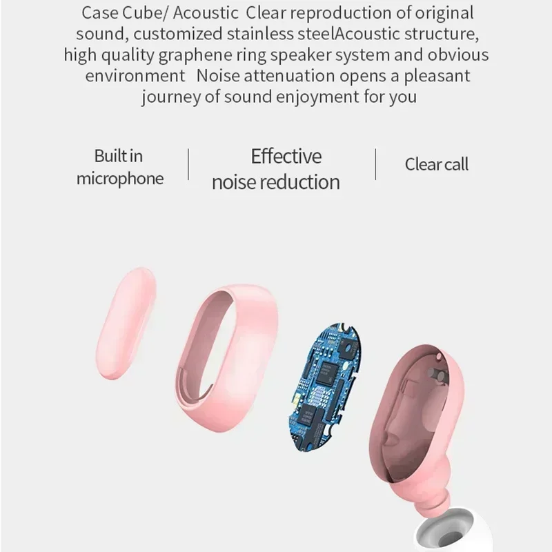 Original Wireless Bluetooth Headset with Mic LED Display Earbuds for iPhone Xiaomi TWS Earphone Bluetooth Headphones earbuds