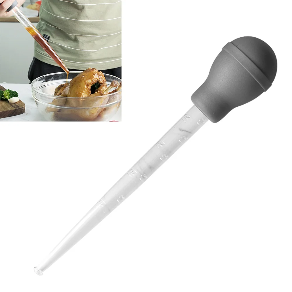 Flavor Injector Pipettes Maker Turkey Baster Roast Duck Basting Dropper Seasoning Pump