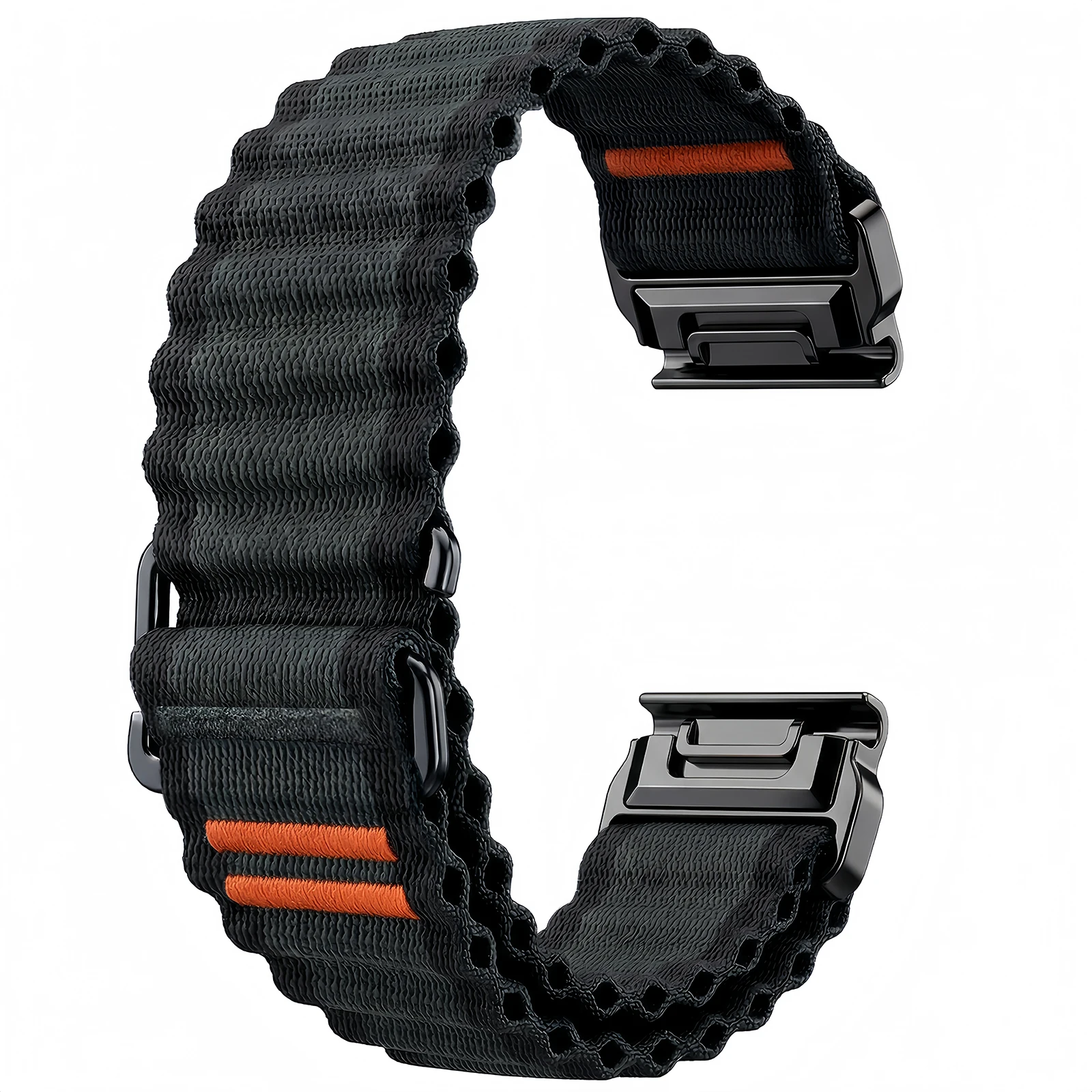 Quick Fit Nylon Braided Strap - Adjustable Wristband