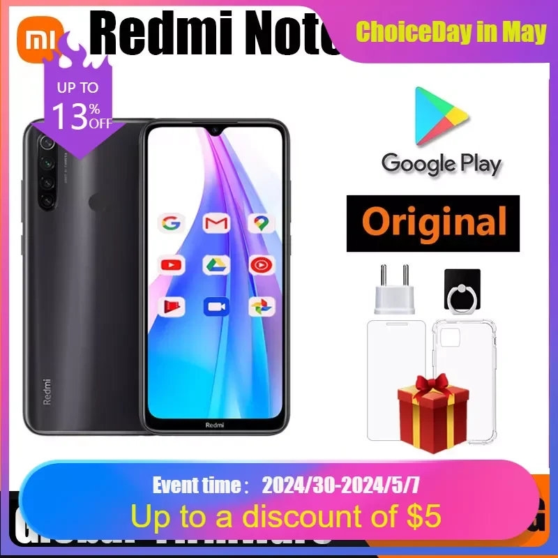 

Google ROM Xiaomi Redmi Note 8T 6.3-inch Qualcomm Snapdragon 665 18W rear fingerprint