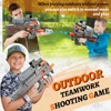 P90 New Color! Electric Gel Gun Explosive Gun - Transparent Black, Fully Automatic Splash Ball Toy Gun, Suitable for Outdoor Activities - Outdoor Shooting Team Game 5