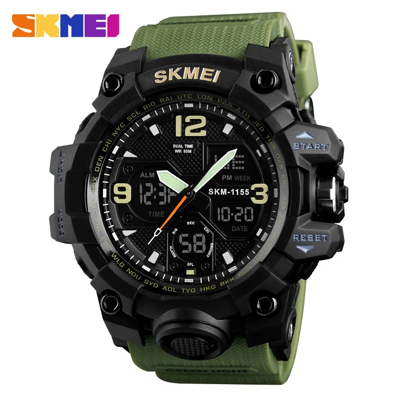 

2023 Luxury Big Date Sport Digital Watch College Style Male and Female Students Outdoor Clock Waterproof Electronic Wristwatch