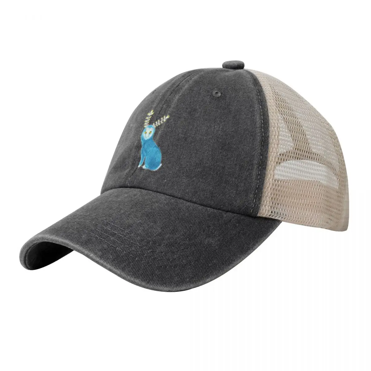

Fashion Unisex Tranquil Gaze Cowboy Mesh Baseball Cap
