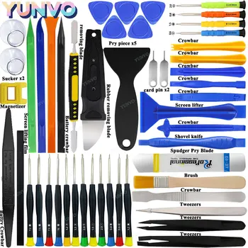 Kit Professionale per Riparazione Telefoni, Set Cacciaviti di Precisione per iPhone e Android, Strumento Multifunzione per Smontaggio e Apertura