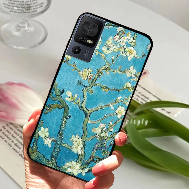 Sleek Black Bumper Silicone Soft TPU Phone Case - Protective Fashion Cover 2023