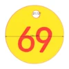 1-100 Beehive Tags ABS Round Numbered Sign Labels with Hole Livestock Accessory Beehive Mark Board Tag Beekeeping Supplies 5