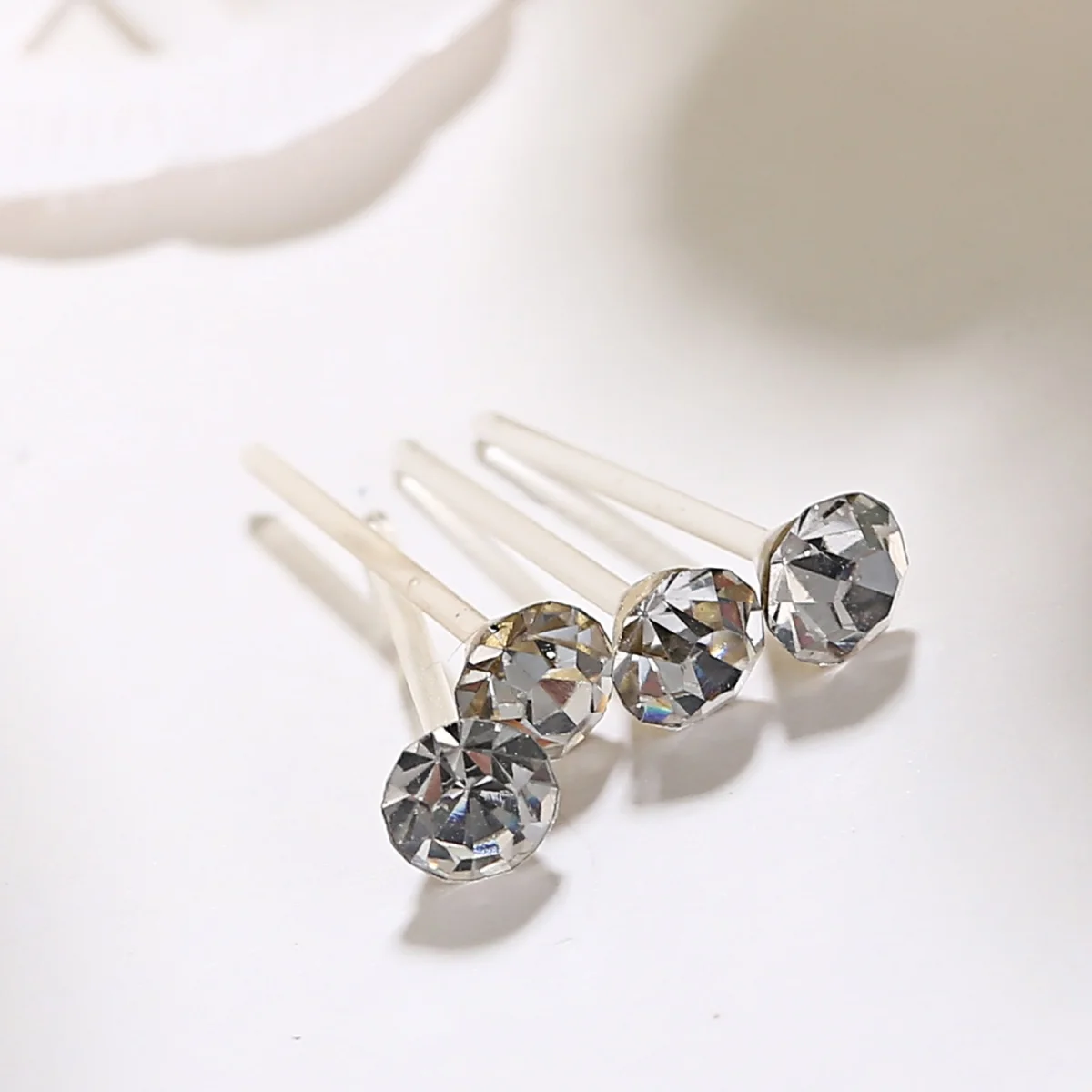 20-teiliges mehrfarbiges Strass-Ohrstecker-Set für Damen und Herren, minimalistische Kristall-runde Piercing-Ohrringe, Party- und Alltagsschmuck – Detail 25