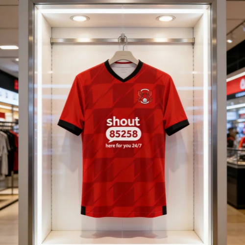 Leyton Orient 2022-23 Heimtrikot, 3D-gedrucktes Athleisure-T-Shirt für Erwachsene und Kinder, Sommer-Fußballtrikot für die ganze Familie, schnell trocknend, weich, leicht