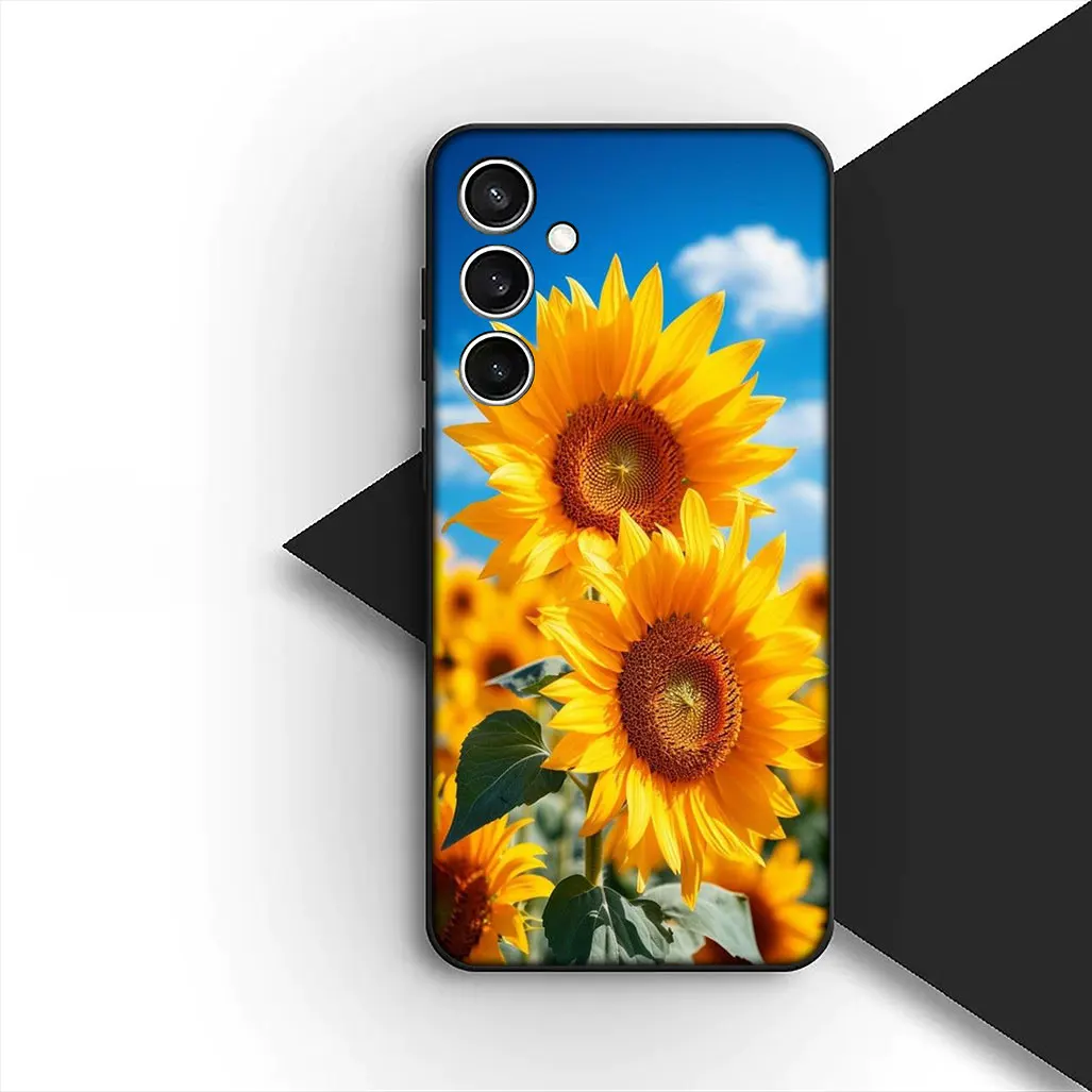 Vibrant Sunflower Design Phone Cover Case