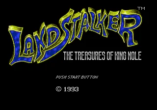 Landstalker Scheda Di Gioco Md A 16 Bit Per Console Sega Megadrive Genesis A 16 Bit
