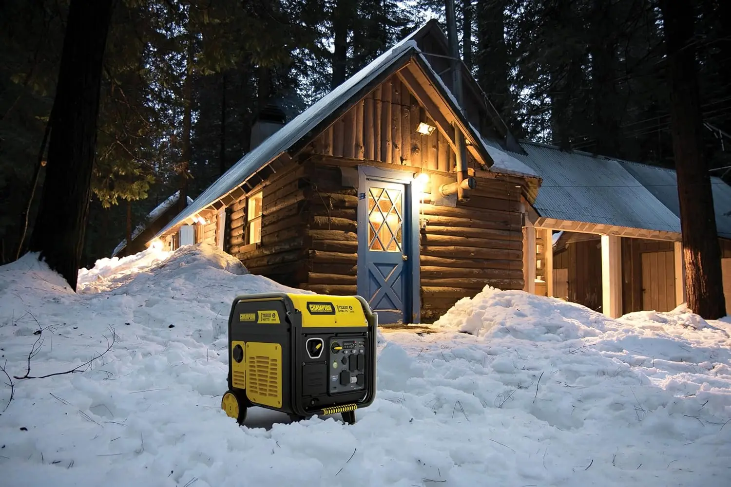 11,000-Watt Wireless Remote Start Home Backup Portable Inverter Generator 2