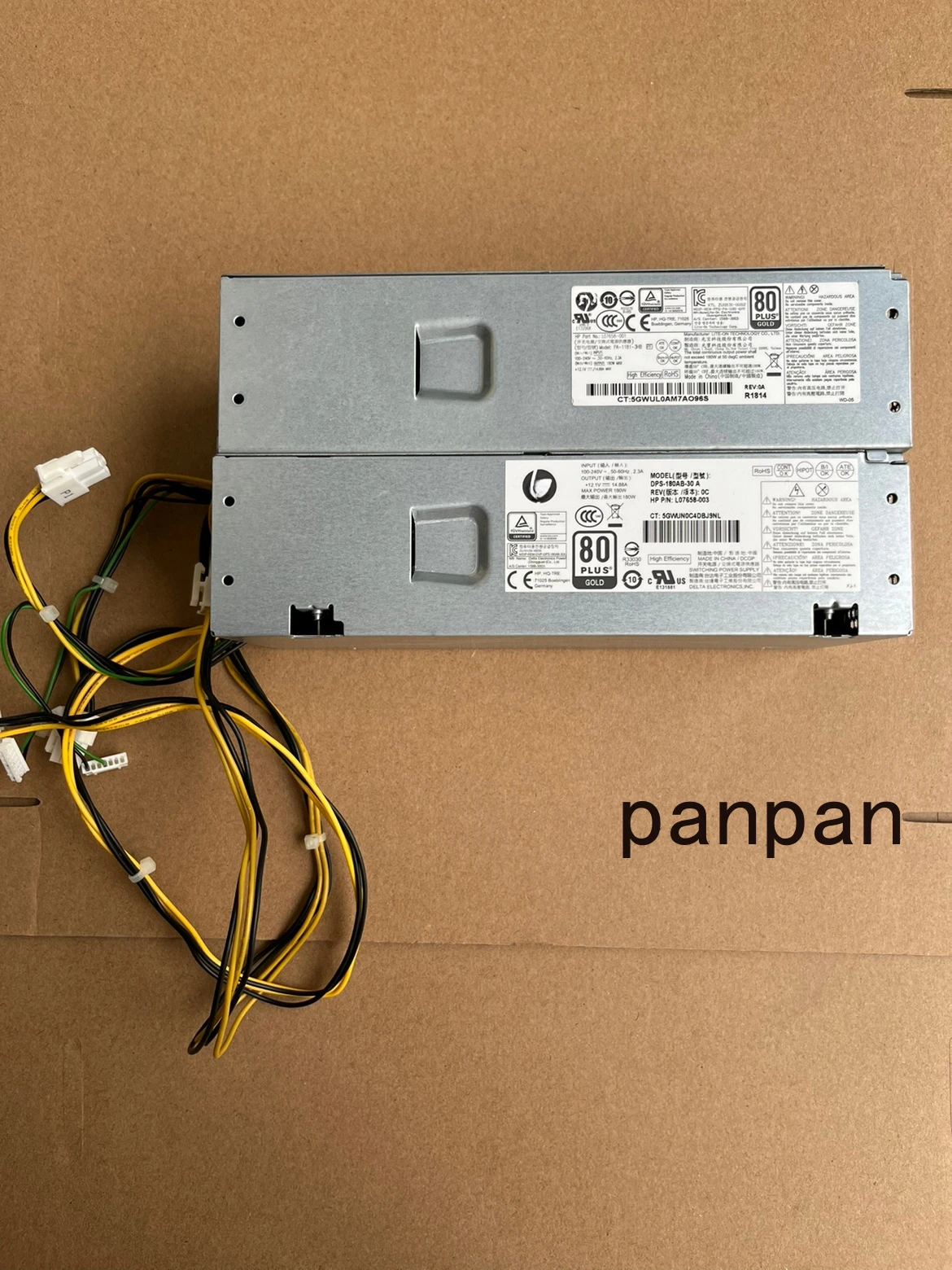 슬림라인 데스크탑용 전원 공급 장치, DPS-180AB-30 PA-1181-3HB L..