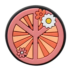 Peace Shoe Charm - Fun & Stylish Decoration for Footwear and Accessories (01)